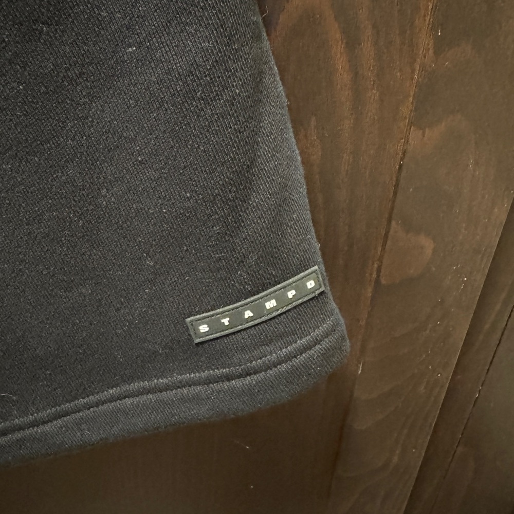 STAMPD Black Drawstring Shorts - Picture 2 of 4